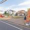 【東京都/練馬区大泉学園町】練馬区大泉学園町5丁目　新築戸建　C号棟【全5棟】 建築中の外観：写真中央手前側：C号棟（全5棟）