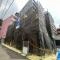 【東京都/杉並区下高井戸】下高井戸1丁目　新築戸建 建築中の外観