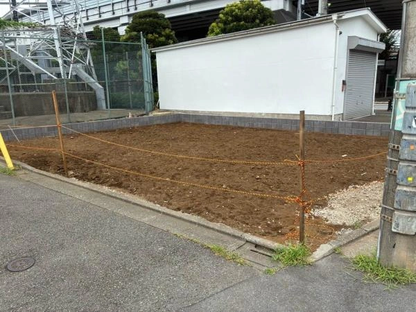 現地（建築前）