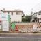 【東京都/江戸川区東小岩】江戸川区東小岩5丁目新築戸建て1号棟 建築中の外観：【全2棟／写真中央】