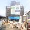 【東京都/小平市美園町】小平市美園町3丁目 A号棟 建築中の外観：全2区画　A号棟は手前側