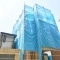 【東京都/北区赤羽北】北区赤羽北2丁目　新築戸建 建築中の外観