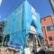 【神奈川県/横浜市鶴見区朝日町】鶴見区朝日町2丁目　新築戸建　1号棟 建築中の外観