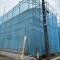 【東京都/西東京市南町】西東京市南町2丁目新築戸建　1号棟／全2号棟 建築中の外観：全2号棟、写真中央（南西側公道4.0ｍから見て左側）