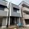 【東京都/大田区新蒲田】大田区新蒲田3丁目　新築戸建B号棟 建築中の外観：全2棟・中央