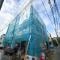 【東京都/大田区南蒲田】大田区南蒲田3丁目　新築戸建てA号棟 建築中の外観：全2棟　写真中央