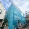 【東京都/大田区南蒲田】大田区南蒲田3丁目　新築戸建てB号棟 建築中の外観：全2棟・左