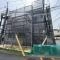 【神奈川県/横浜市泉区中田南】泉区中田南5丁目　新築戸建　1号棟/全7棟 建築中の外観：写真中央　1号棟/全9棟