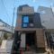 【東京都/文京区小日向】文京区小日向3丁目新築戸建 建築中の外観：写真中央