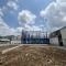 【東京都/練馬区田柄】練馬区田柄2丁目　新築戸建2号棟 現地（建築前）：全3棟現場（該当土地は画像右手前となります。）