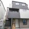 【神奈川県/川崎市高津区明津】GRACE WOOD CONFINE 明津　C 号棟 建築中の外観：西側全10棟／西側手前から3番目