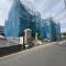 【東京都/江戸川区西篠崎】江戸川区西篠崎1丁目 新築戸建E号棟 建築中の外観：全5区画
