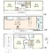 【大阪府/茨木市東太田】レクシア東太田二丁目　新築戸建 間取り図