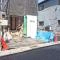 【東京都/荒川区町屋】町屋6期　1号棟 建築中の外観：全2区画、全2棟現場、1号棟