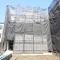 【東京都/荒川区町屋】町屋6期　2号棟 建築中の外観：全2区画、全2棟現場、2号棟