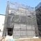 【東京都/荒川区町屋】町屋6期　2号棟 建築中の外観：全2区画、全2棟現場、2号棟