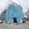 【東京都/大田区南蒲田】大田区南浦田1丁目新築戸建No.1 建築中の外観：全3棟／中央