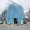 【東京都/大田区南蒲田】大田区南蒲田1丁目新築戸建No.3 建築中の外観：全3棟／手前側