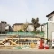【東京都/江戸川区東小岩】江戸川区東小岩1丁目 新築戸建 A号棟 建築中の外観