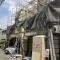 【東京都/中野区上高田】中野区上高田一丁目　新築戸建　A棟 建築中の外観：左側（全3棟）