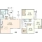 【大阪府/豊中市北緑丘】豊中市北緑丘1丁目　新築戸建 間取り図