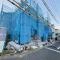 【東京都/練馬区大泉学園町】練馬大泉学園町5丁目2号棟 建築中の外観：全2棟、手前が該当物件