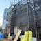 【東京都/武蔵村山市中原】「グレイドルガーデン武蔵村山市中原第8」　16号棟 建築中の外観：全24区画　「16号棟」写真中央