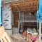 【東京都/大田区千鳥】大田区千鳥二丁目新築戸建　一号棟 建築中の外観