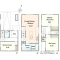 【東京都/大田区千鳥】大田区千鳥二丁目　新築戸建B棟 間取り図