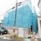 【神奈川県/横浜市港北区大曽根台】港北区大曽根台　新築戸建　2号棟（全2棟） 建築中の外観：中央2号棟（全2棟）
