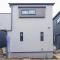 【埼玉県/入間市東藤沢】入間市東藤沢5丁目　3号棟 建築中の外観：全4区画/写真中央
