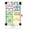 【大阪府/大阪市西成区天下茶屋】朝日プラザ天下茶屋ＩＩ 間取り図