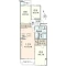 【神奈川県/川崎市幸区古市場】新川崎グランドハイツ 間取り図