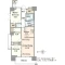 【東京都/文京区関口】プラウド文京関口 間取り図