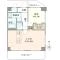 【東京都/江東区冬木】ライオンズマンション門前仲町第6 間取り図