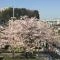 【東京都/世田谷区玉川台】トワイシア用賀 パークフロントレジデンス 眺望：春には満開の桜の木を望むことが出来る住戸位置