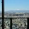 【神奈川県/川崎市中原区中丸子】THE KOSUGI TOWER 眺望：リビングから（ズームあり）