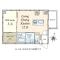 【東京都/港区元麻布】パシフィック麻布マンション 間取り図