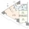 【東京都/新宿区下落合】プラウド高田馬場 間取り図