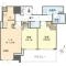 【大阪府/大阪市西区京町堀】クラッシィタワー靱公園 間取り図