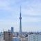 【東京都/墨田区堤通】サングランデ桜橋 眺望：屋上テラスから　ズームあり