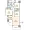 【東京都/府中市本町】クリオ府中 間取り図