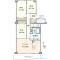 【大阪府/吹田市山田東】千里台スカイハイツ A棟 間取り図