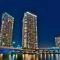 【東京都/港区芝浦】芝浦アイランドグローヴタワー 外観：写真中央の建物が芝浦アイランドグローヴタワーです。