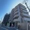 【千葉県/市川市新井】ローズガーデン浦安グランディール 外観：大規模修繕工事中