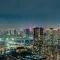 【東京都/江東区東雲】プラウドタワー東雲キャナルコート 眺望：東京タワーを望む眺望（天候による）
※ズーム有