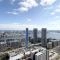 【東京都/中央区勝どき】THE TOKYO TOWERS SEA TOWER 眺望：東京湾・レインボーブリッジを望める眺望（天候による）