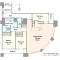 【東京都/中央区佃】シティフロントタワー 間取り図