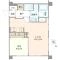 【東京都/新宿区弁天町】城北台マンション 間取り図