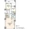 【東京都/港区港南】ワールドシティタワーズ　アクアタワー 間取り図